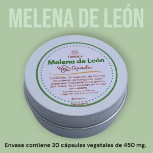 Melena de León: Cápsulas 450mg